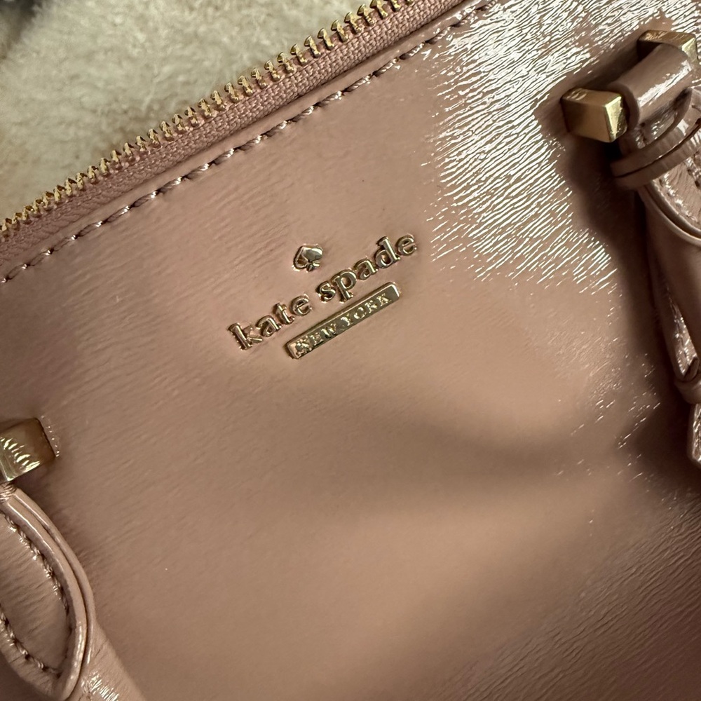 Kate Spade Blush Patent Shoulder Bag